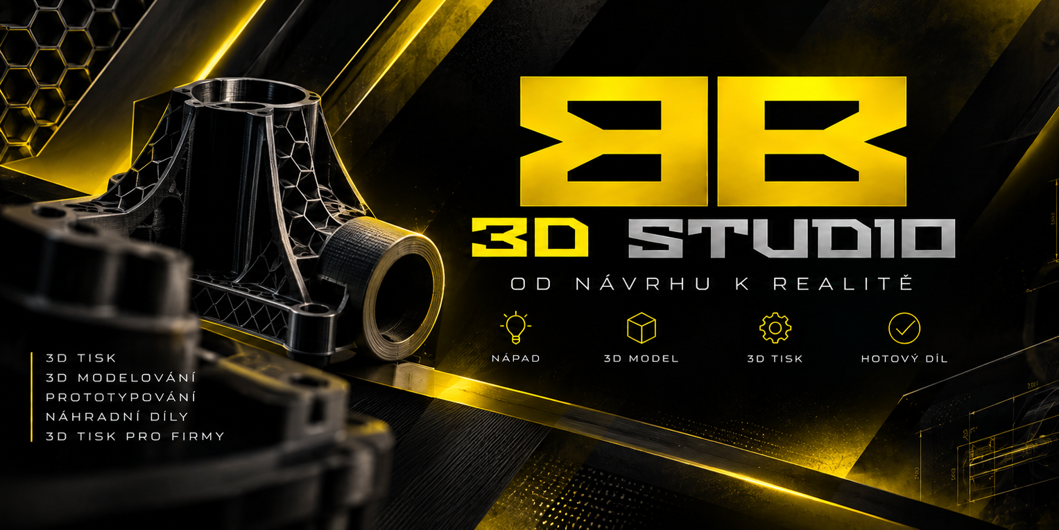 BB3D – 3D tisk na zakázku