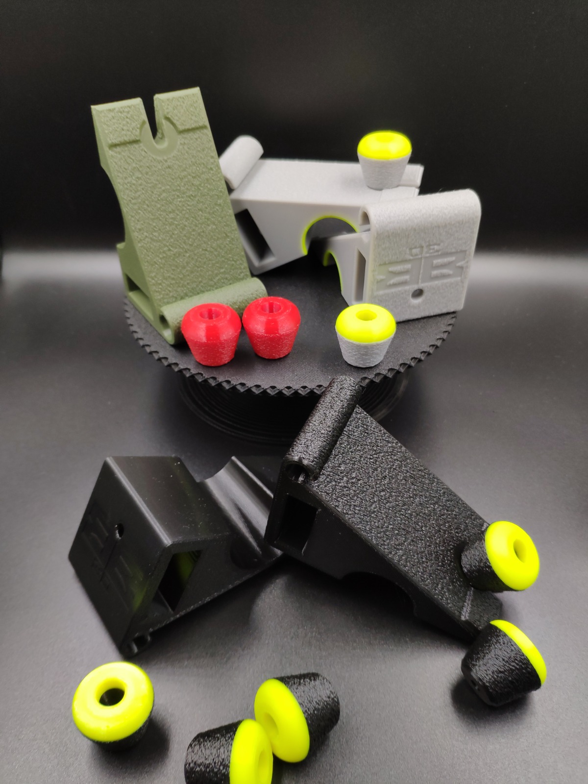 Zakázkově vyrobené 3D tištěné rybářské pomůcky v různých provedeních