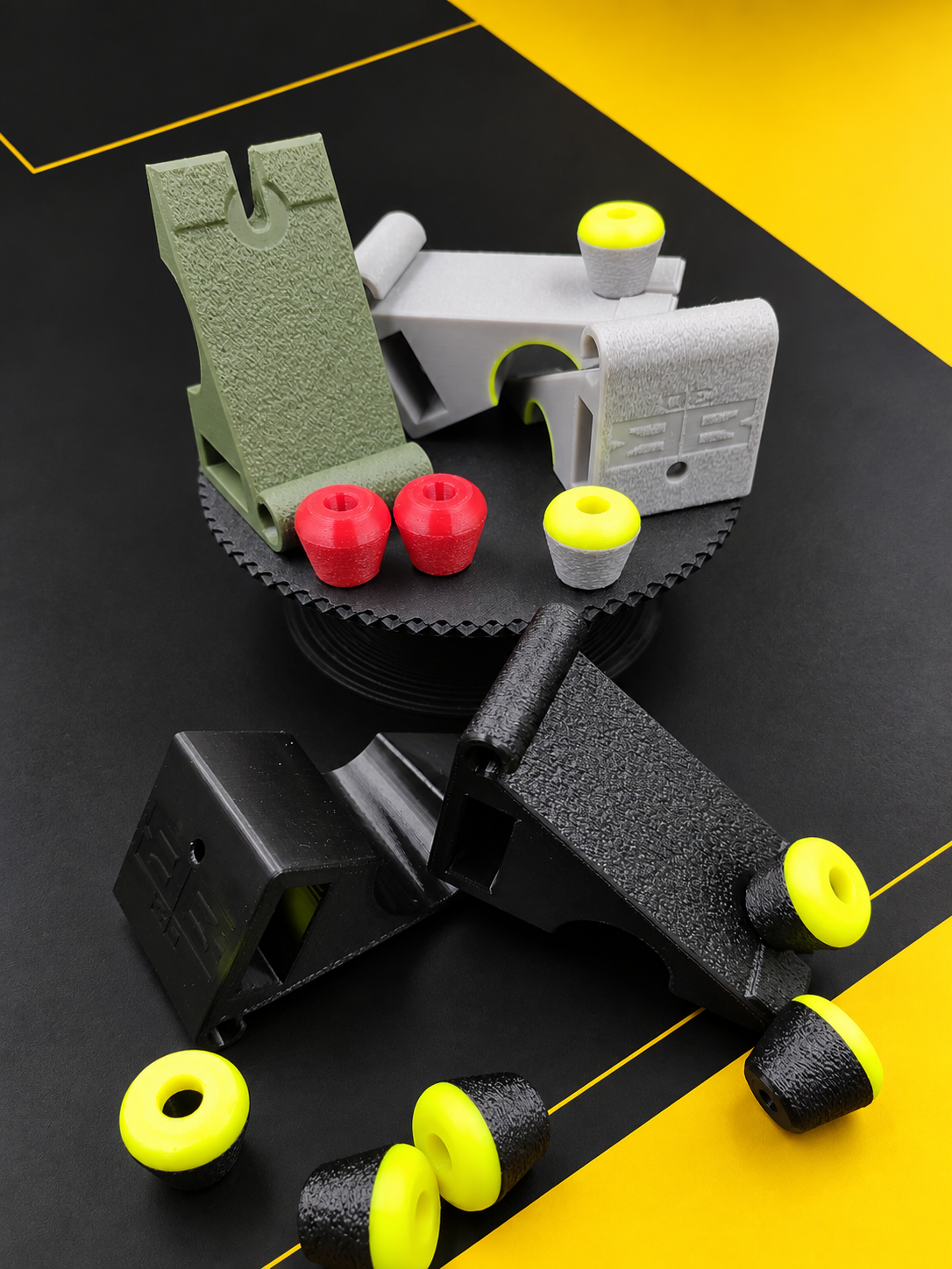 3D tištěné držáky podběráků pro nafukovací člun – funkční prototyp BB3D